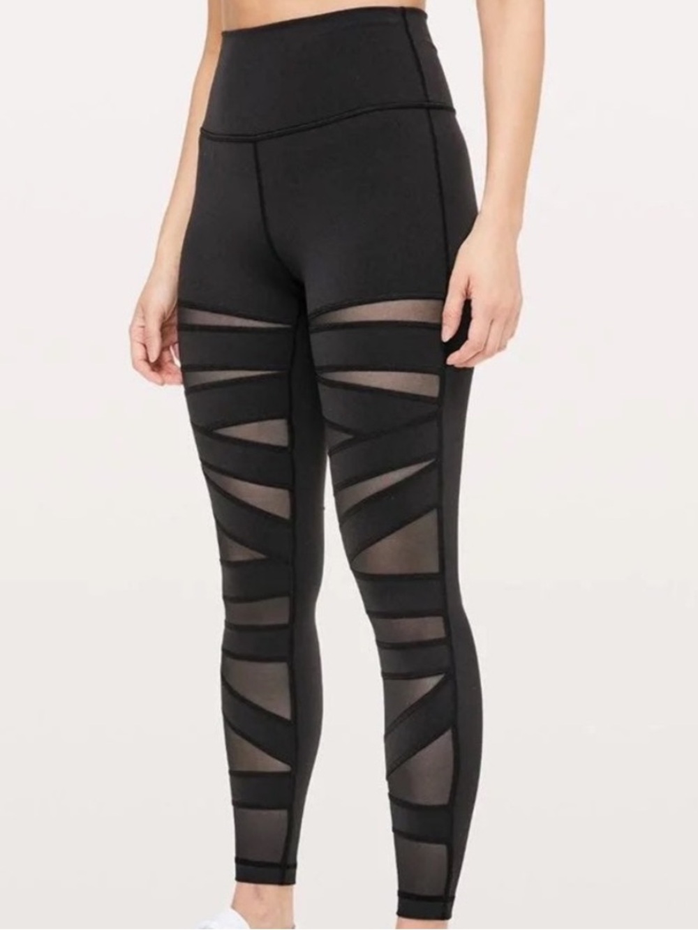lululemon Athletica wunder under tech Mesh Leggings